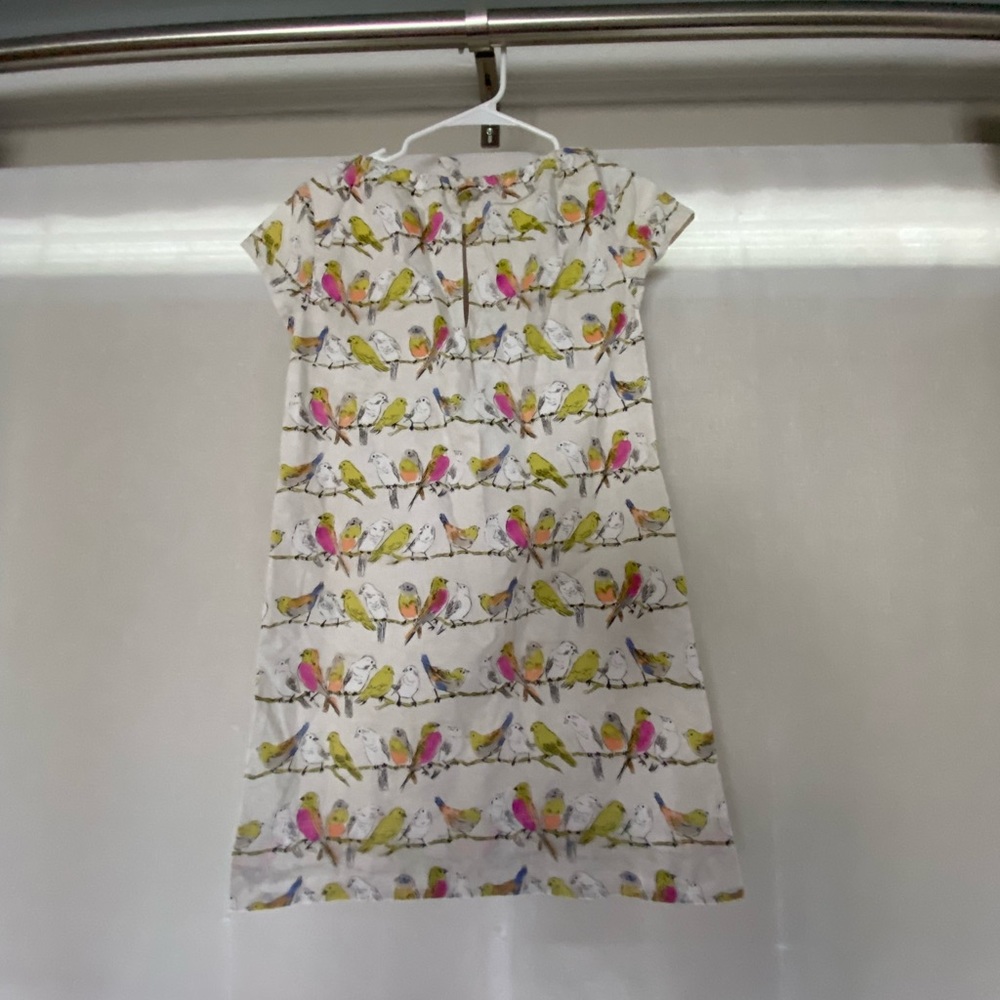 This dress is for the birds. Crew cuts shift